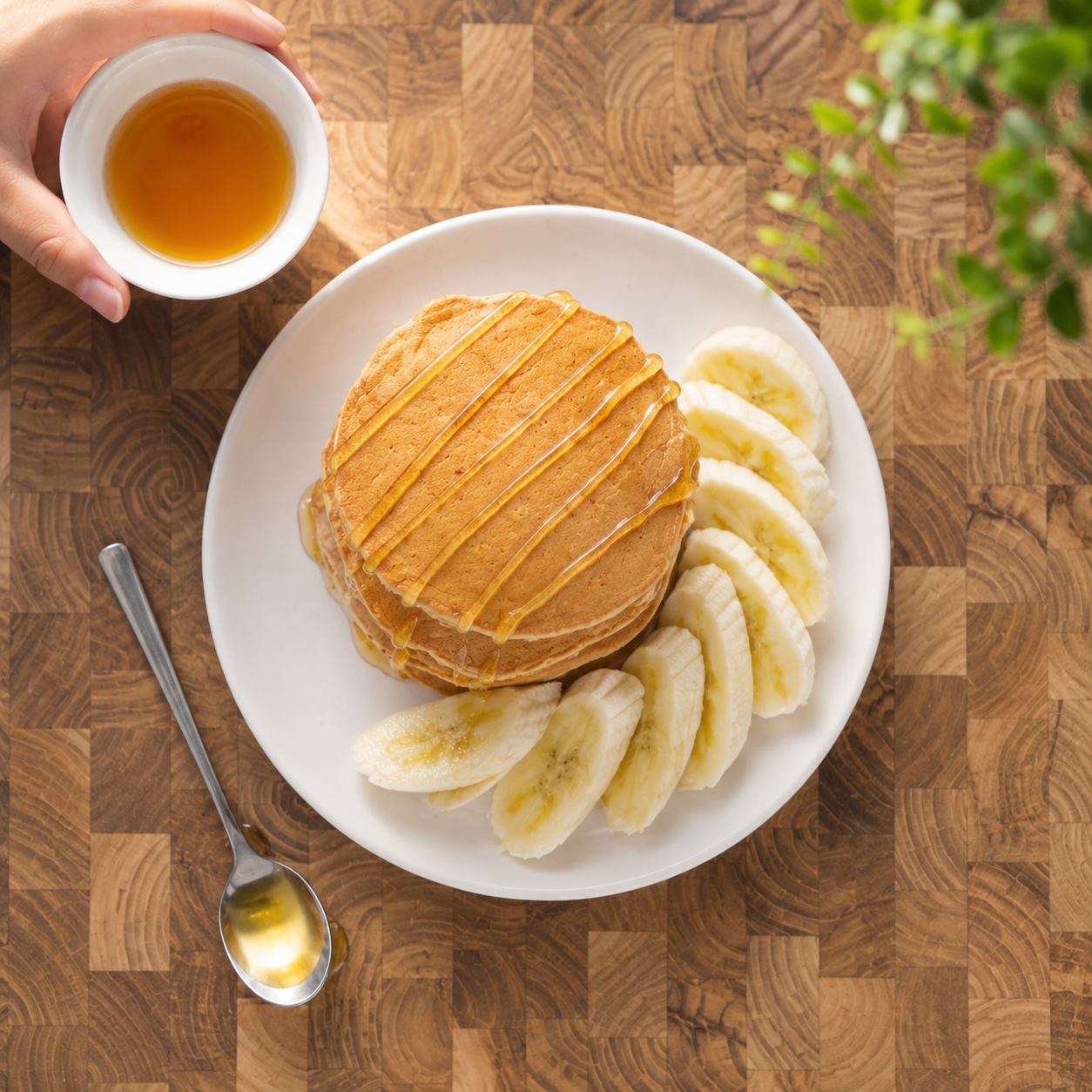 Bánh pancake táo cà rốt: Bữa sáng high protein. · gallery 3