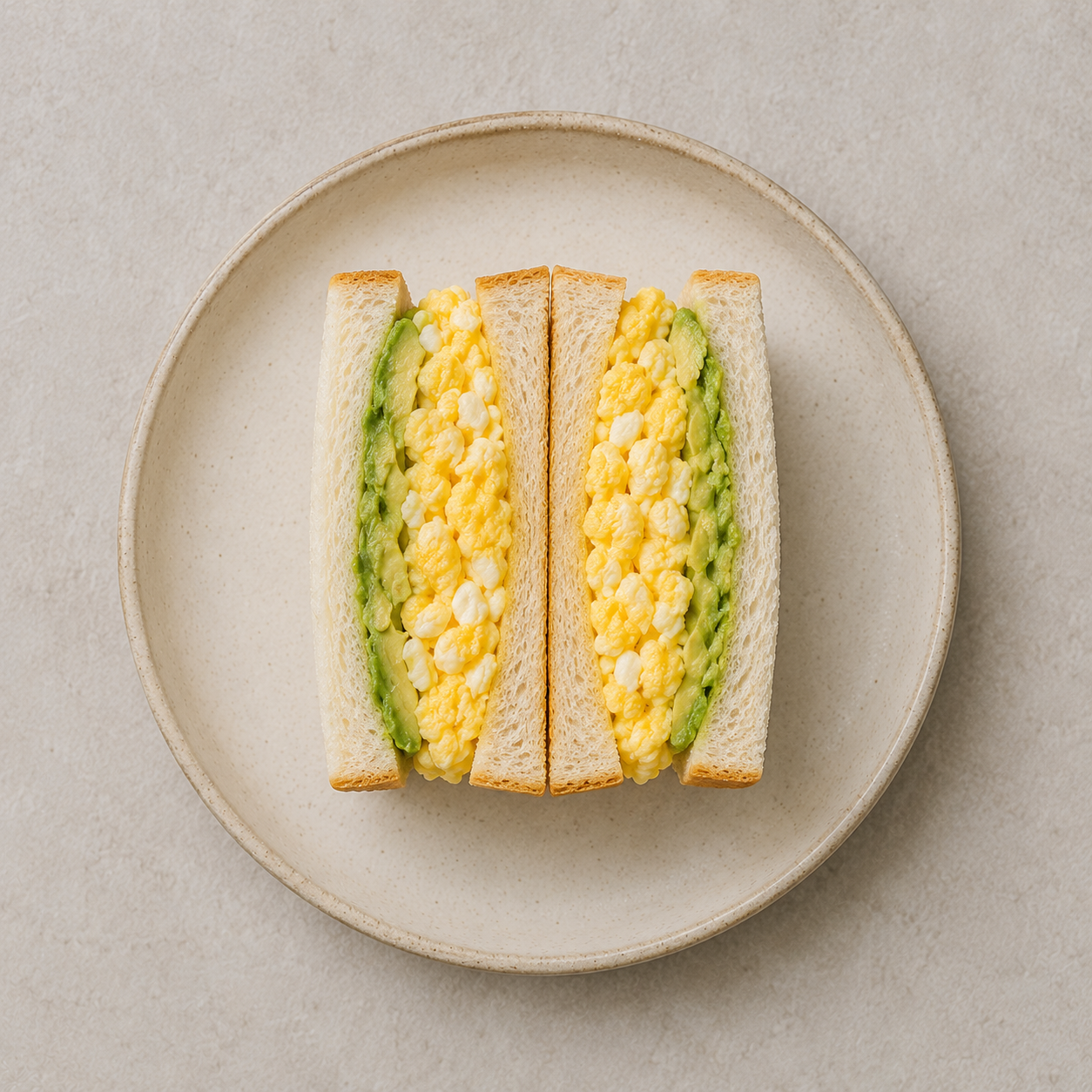 Sandwich bơ trứng, bánh mì nguyên cám: Bữa sáng 10 phút high protein. · gallery 1