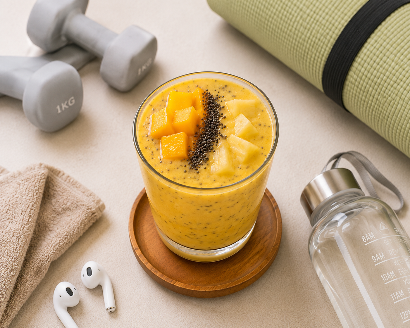 Sinh tố xoài nhiệt đới: Smoothie. · gallery 3