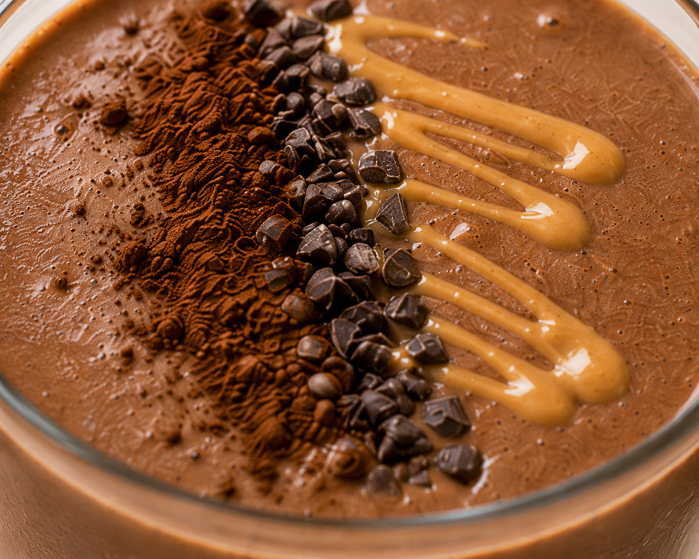 Smoothie cacao hạnh nhân: Smoothie. · gallery 3