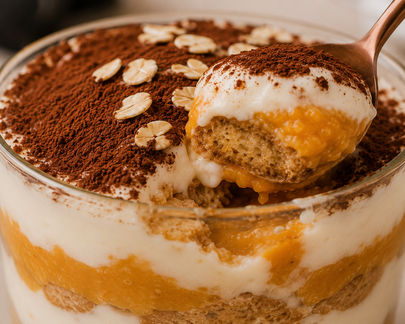 Tiramisu kem khoai lang: Tráng miệng thấp kcal. · gallery 1